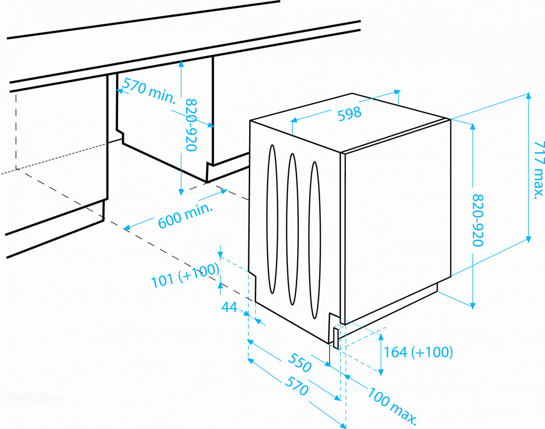 Посудомоечная машина BEKO din 5840 за 38 673 Р | ЧёПоЧём